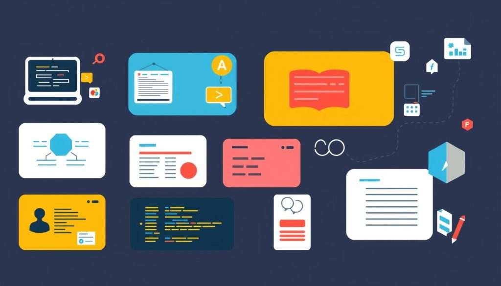 Various learning resources for programming including online courses, books, and coding practice platforms for best programming languages to learn in 2025